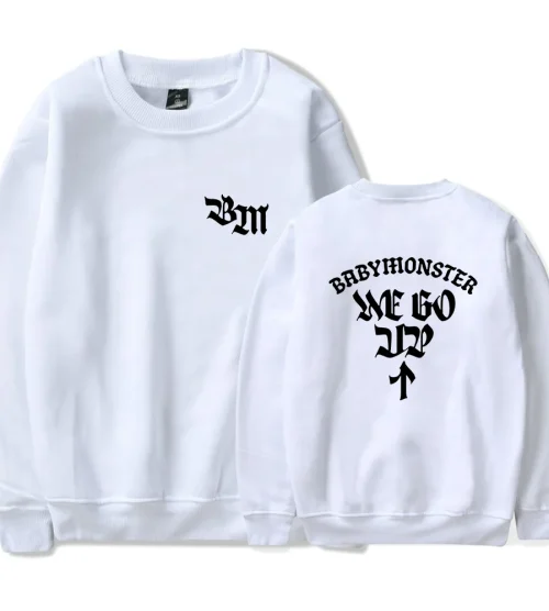 Babymonster Sweatshirt portraying the group's albums